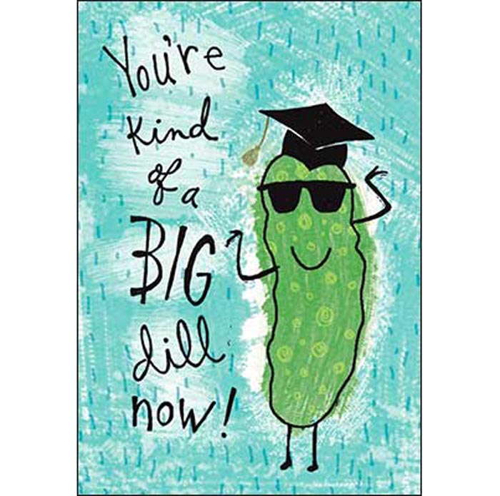 Graduation Card: $Green is my favorite color.$ Happy Graduation