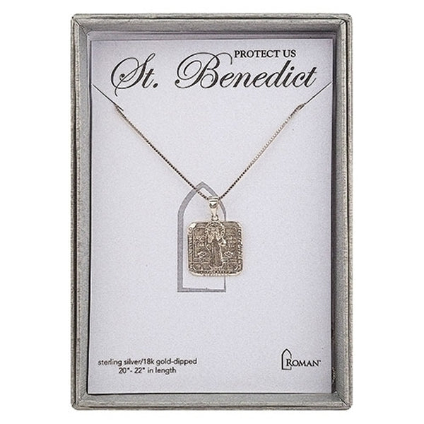 St. Benedict Necklace, Gold