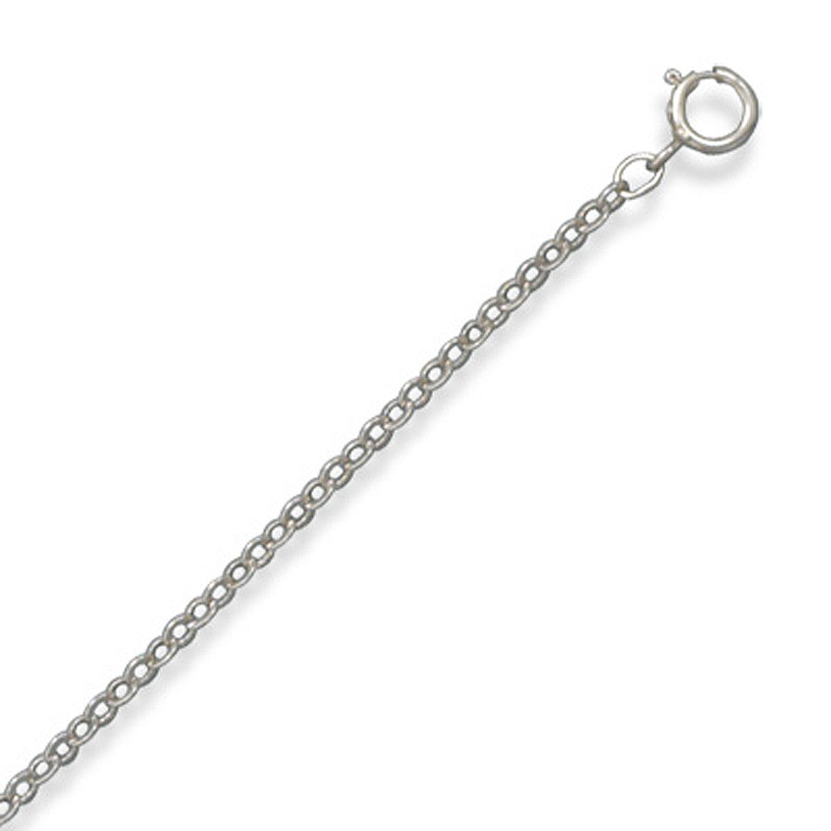 Sterling Silver 16" Cable Chain (1.5mm)