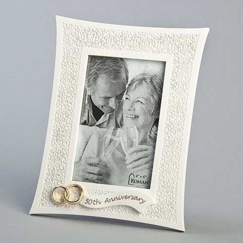 Lace 50th Anniversary Frame