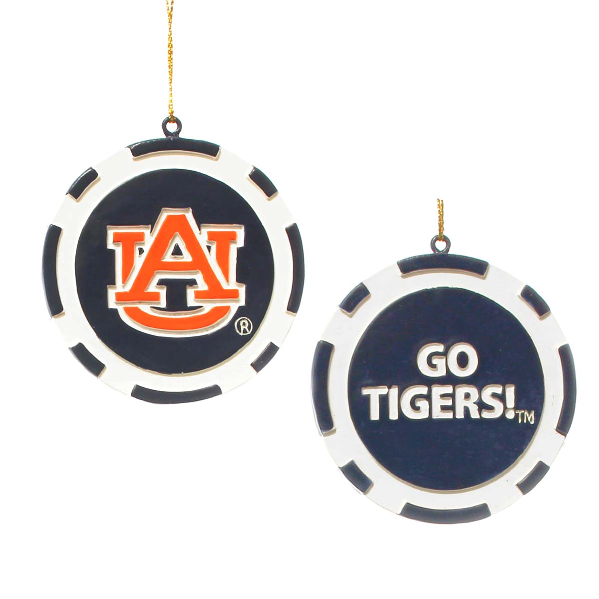 Auburn University Game Chip Ornament