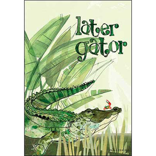 Goodbye Card Later Gator