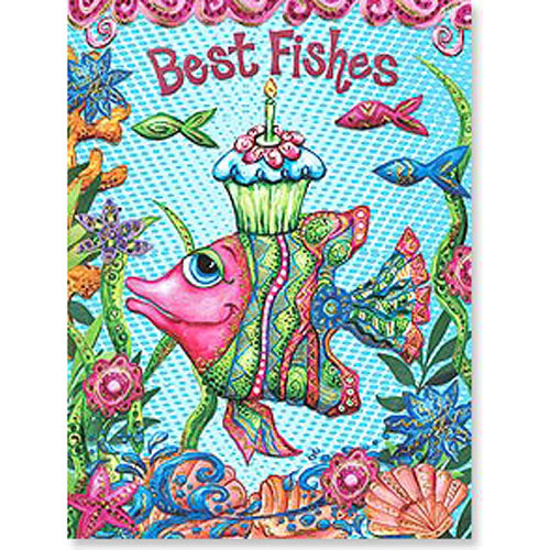 Birthday Card Best Fishes