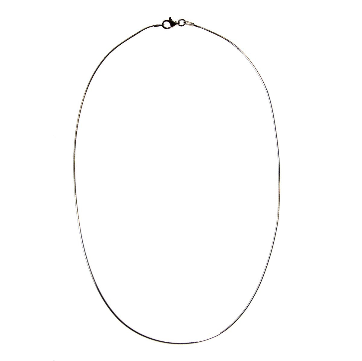 Round Omega Necklace 16" 1mm