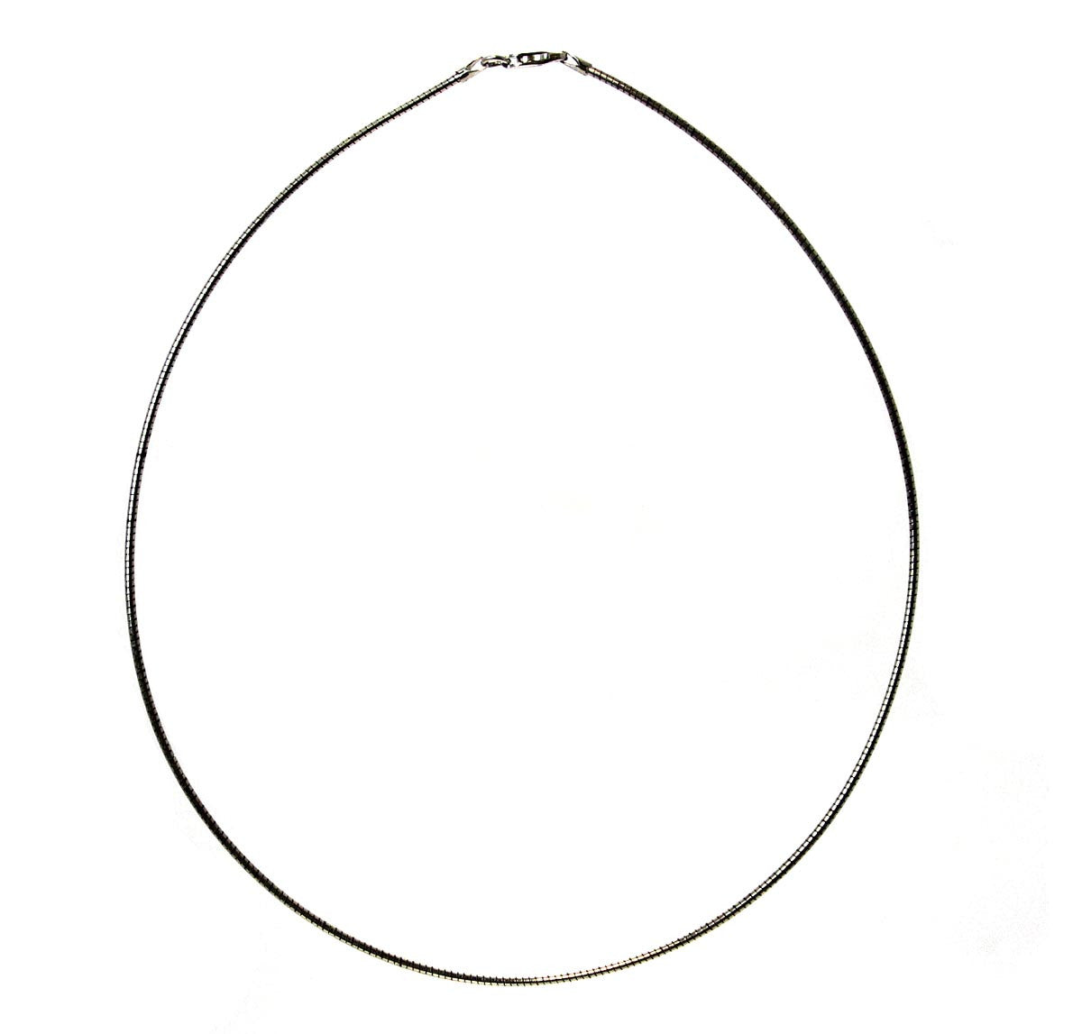 Round Omega Necklace 16" 1.5mm