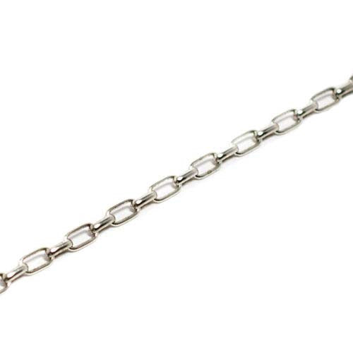 Necklace Silver Cable Chain 18 inch