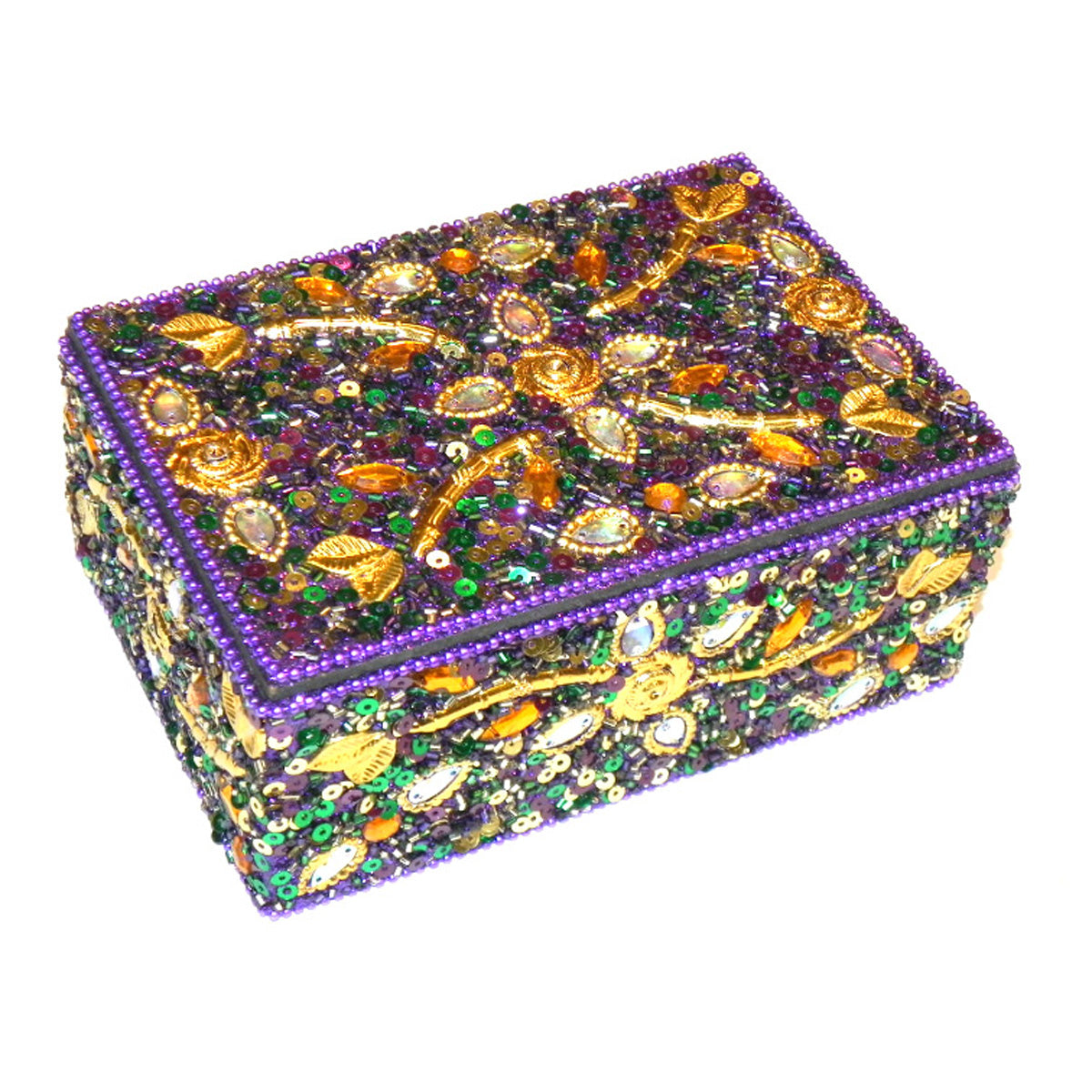 Pretty in Purple Rectangle Box