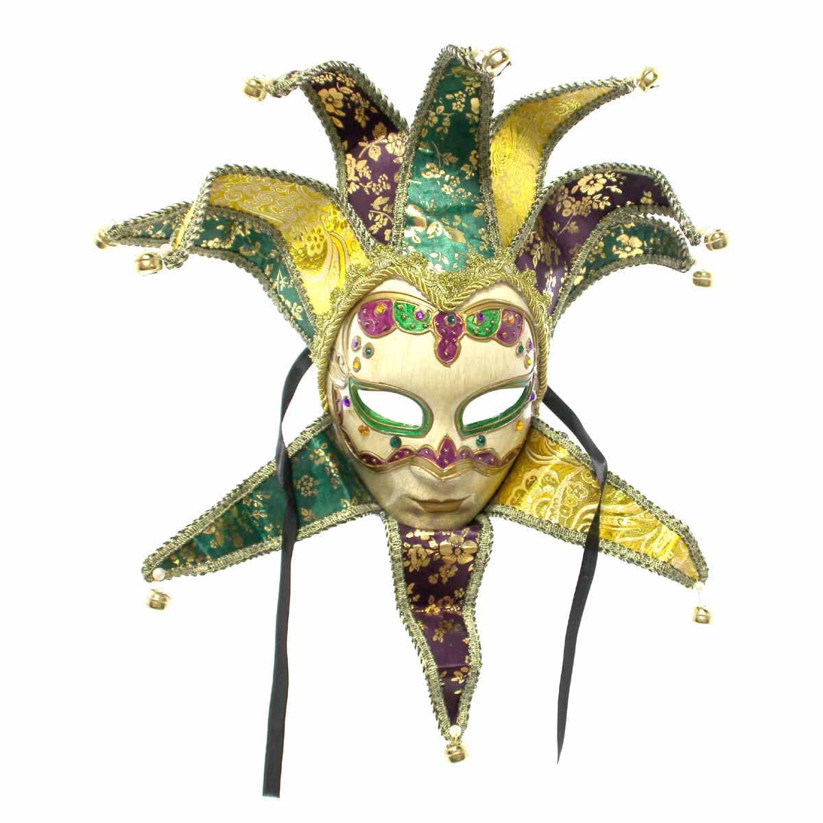 mardi Gras mask magnet, Mardi Gras decorations, Mardi Gras jester mask  magnet