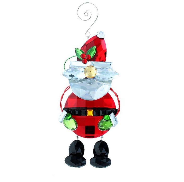 Acrylic Santa Ornament