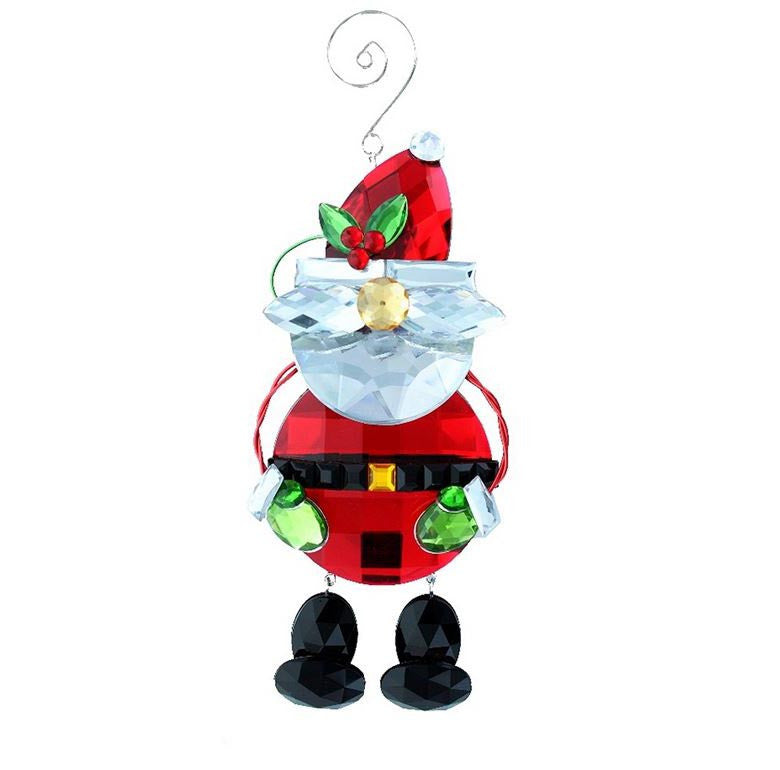 Acrylic Santa Ornament with legs