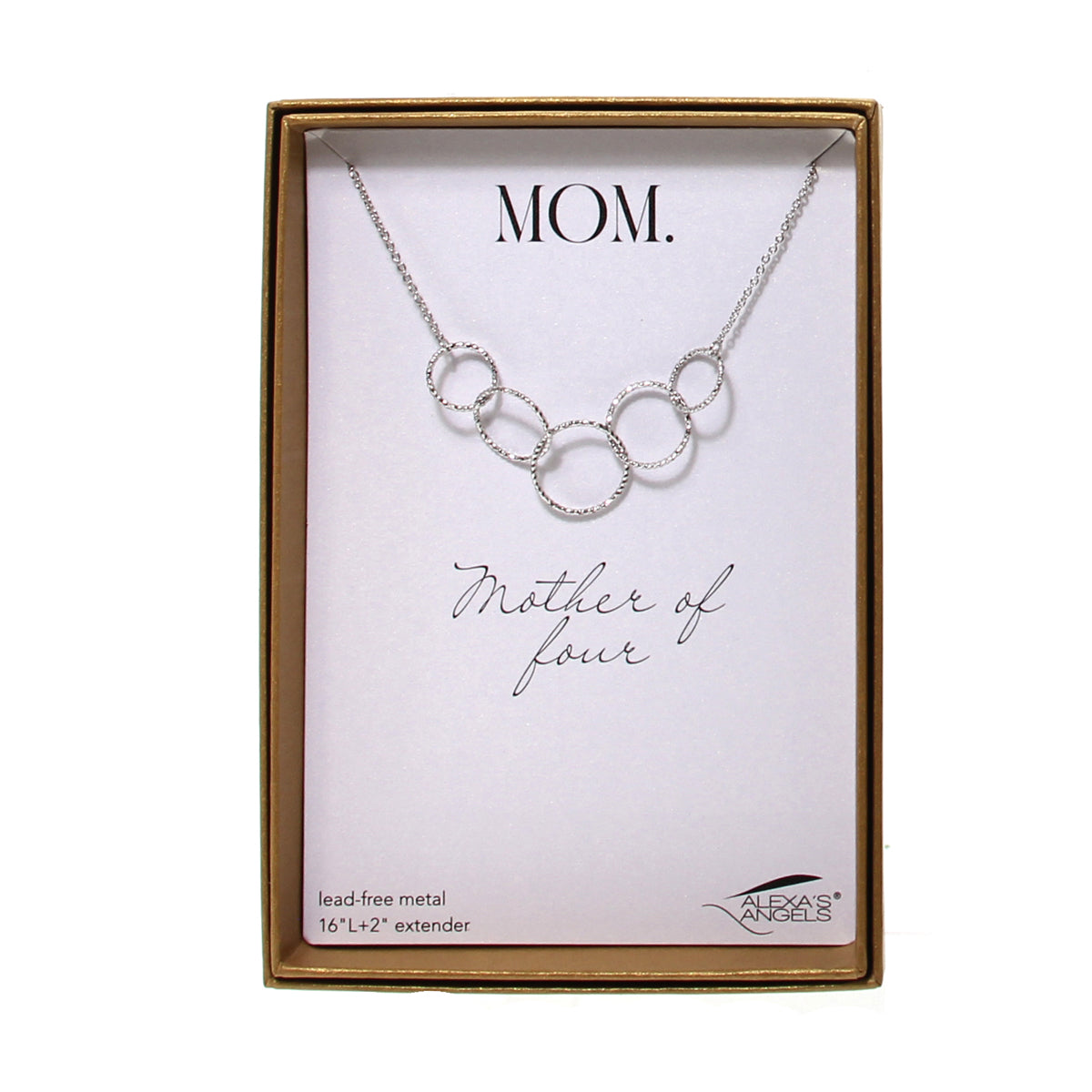 "Mother of " Necklaces, Mom, 16" +2"