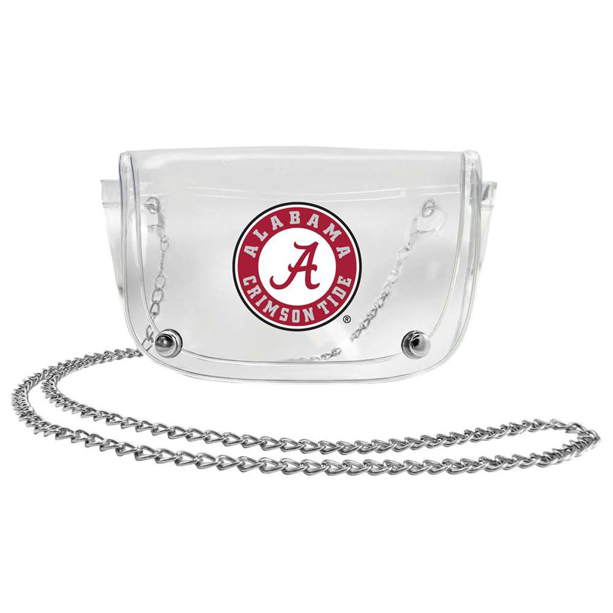 Alabama Crimson Tide Clear Handbag Waist Pack