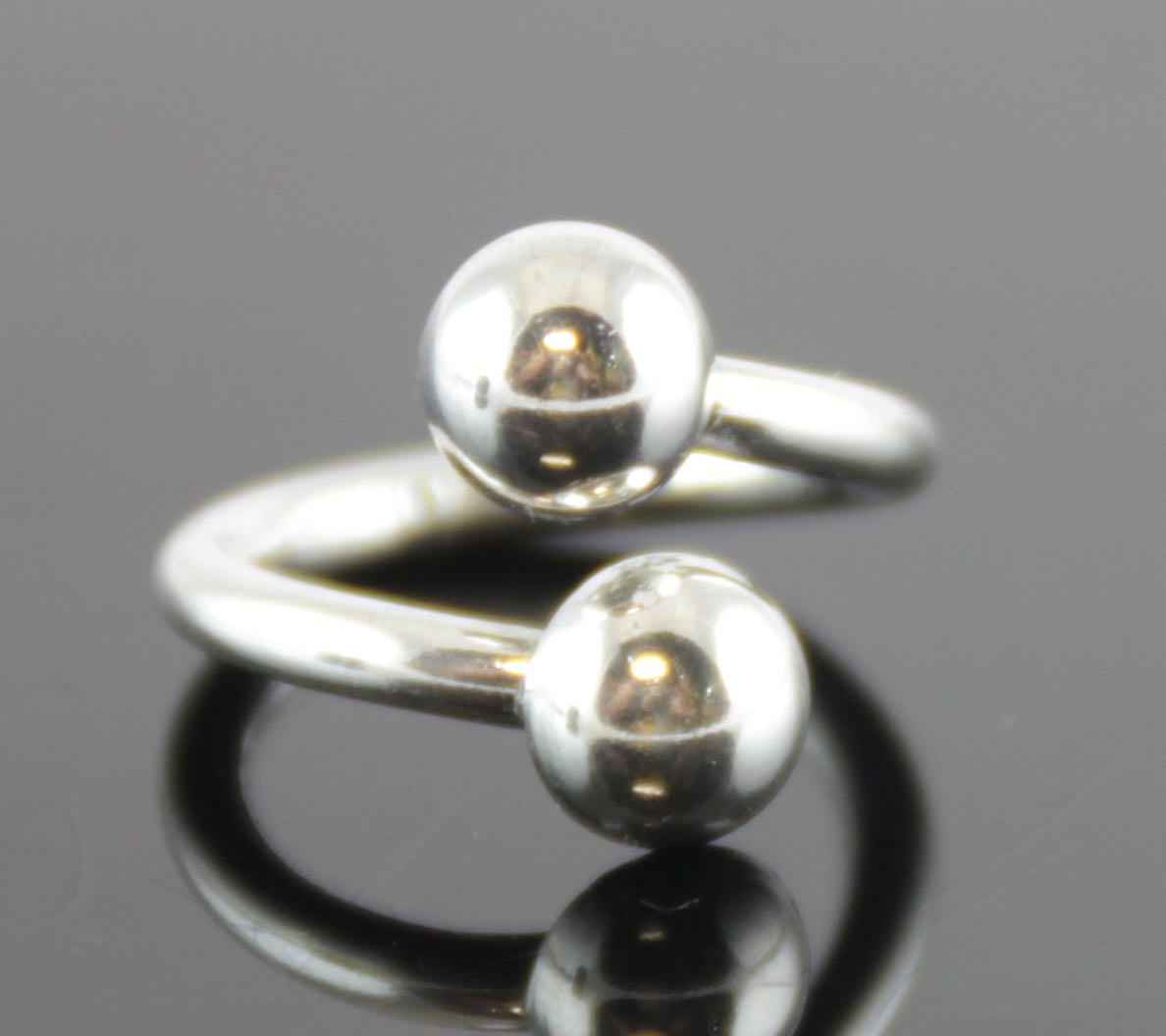 Sterling Silver Ring Wrap Design Size 6.5 | Jubilee Gift Shop