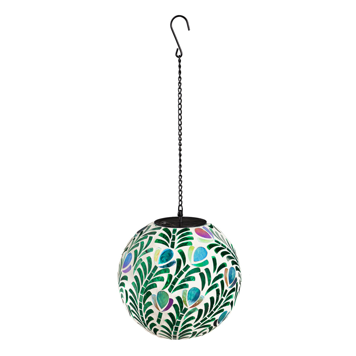 Solar Hanging Mosaic Gazing Ball, 8