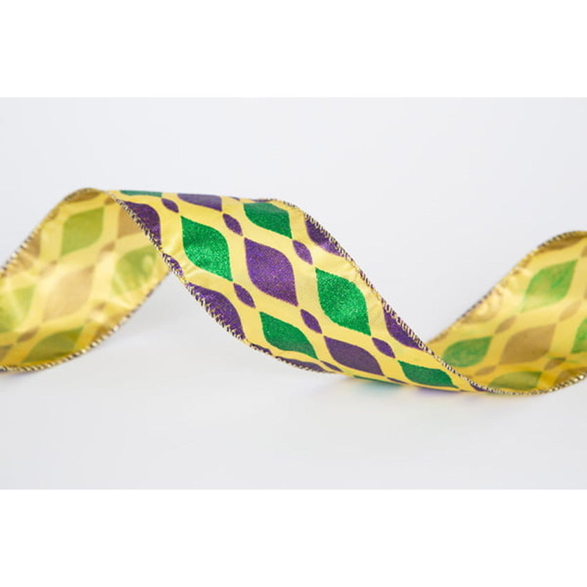 Mardi Gras Baubles Ribbon | Holiday & Occasion Party Supplies