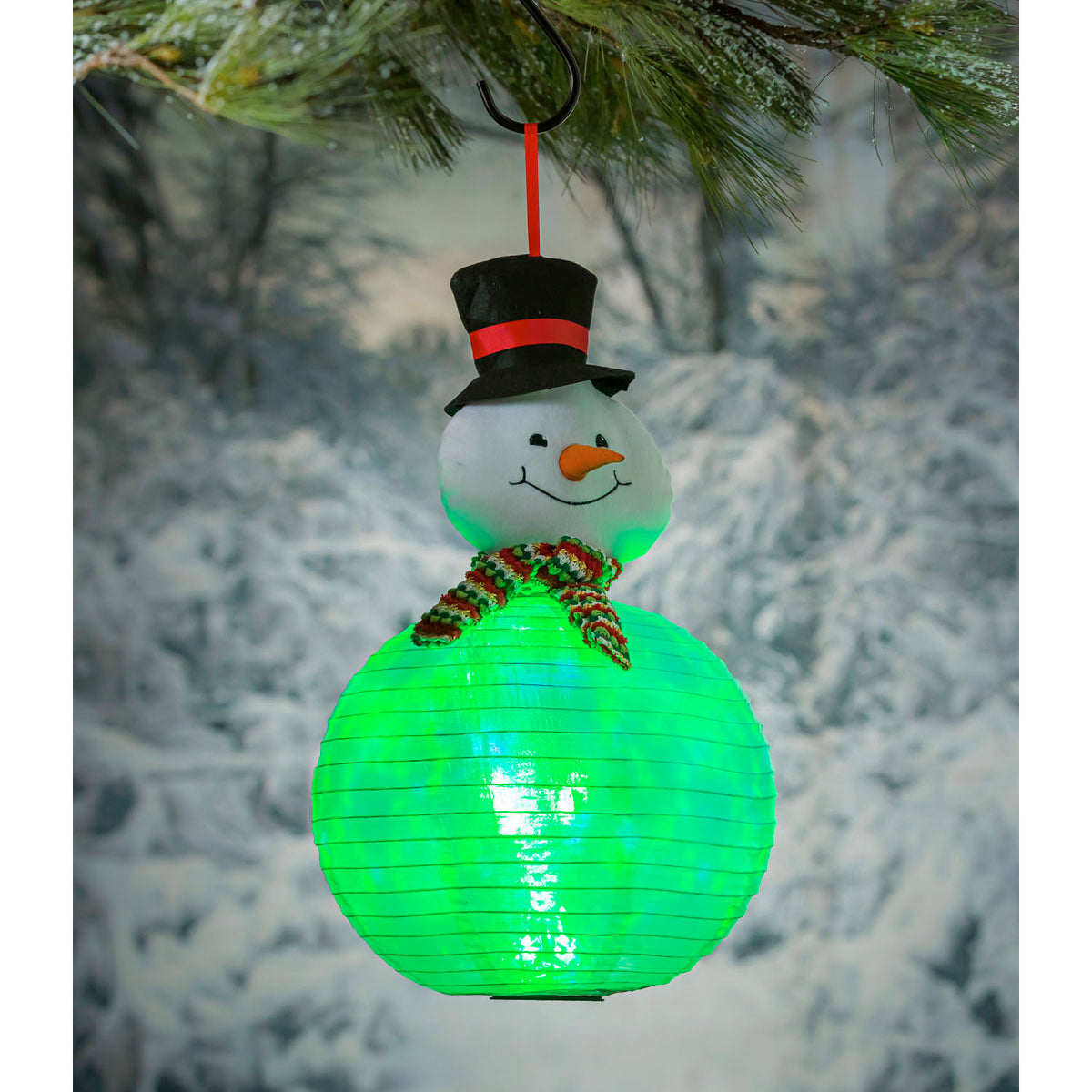 Snowman Beaming Buddies Lantern