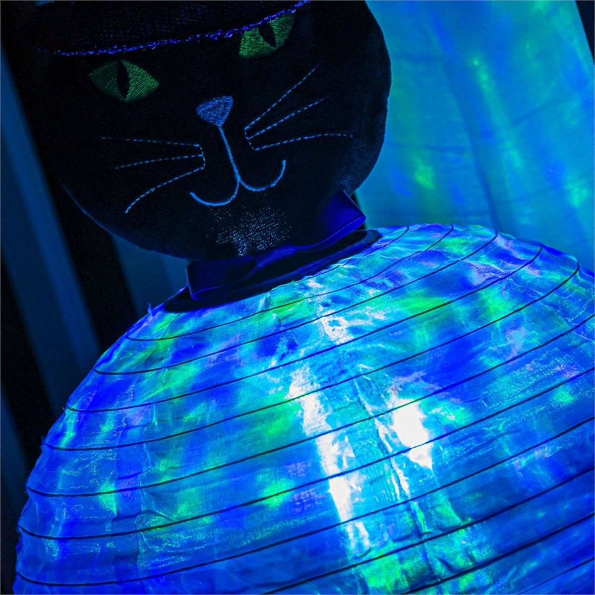 Beaming Buddies Lantern Black Cat