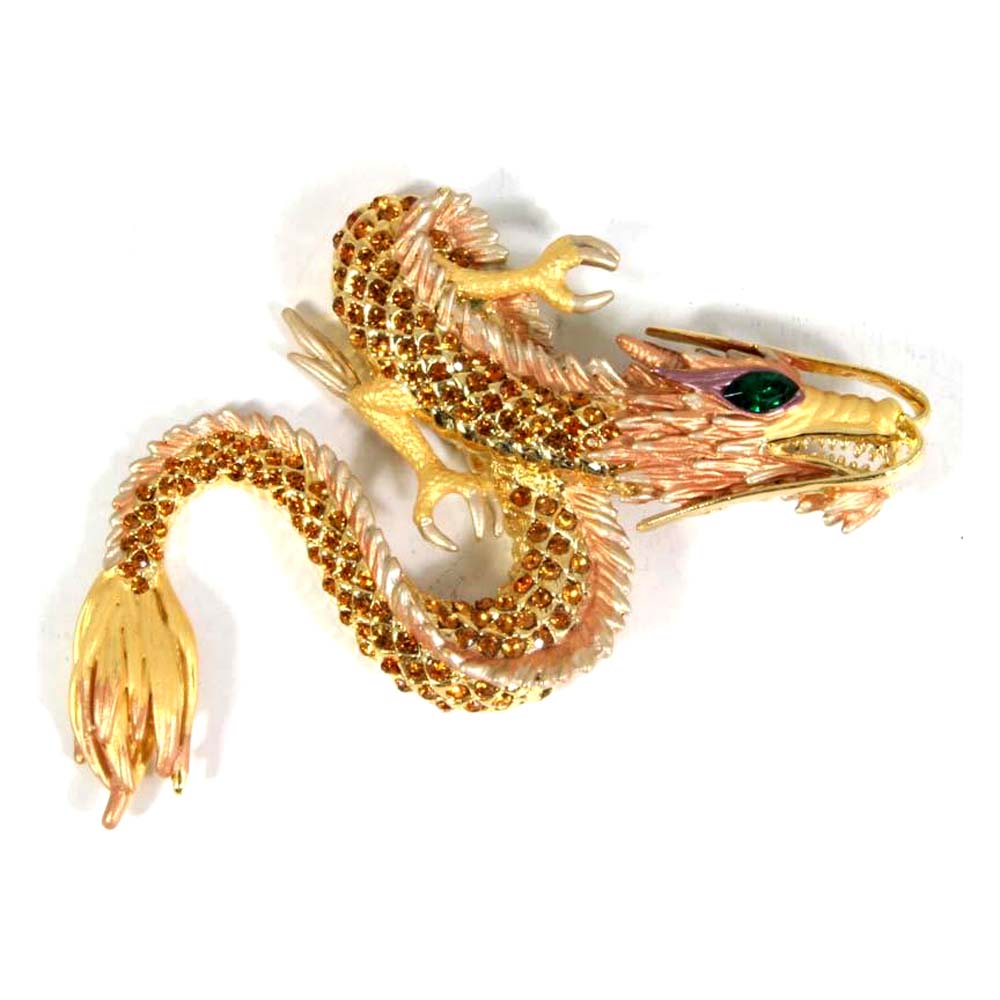 Dragon Pin Gold