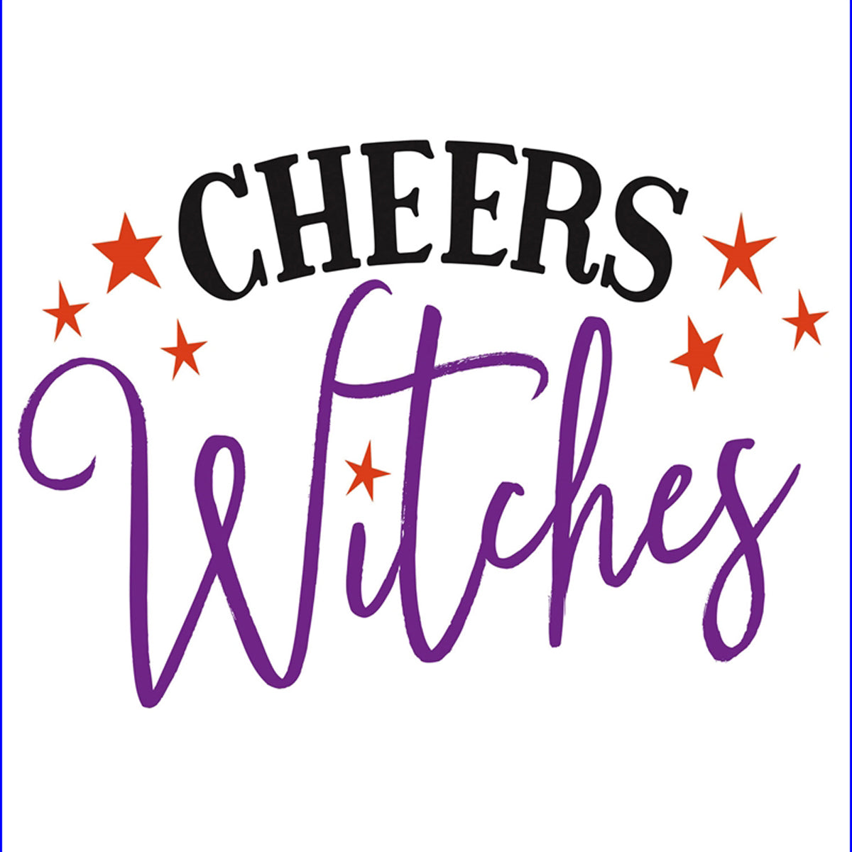 Paper Cocktail Napkin "CHEERS Witches"