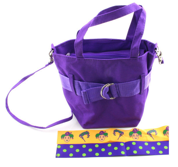 Purple Canvas Bag medium