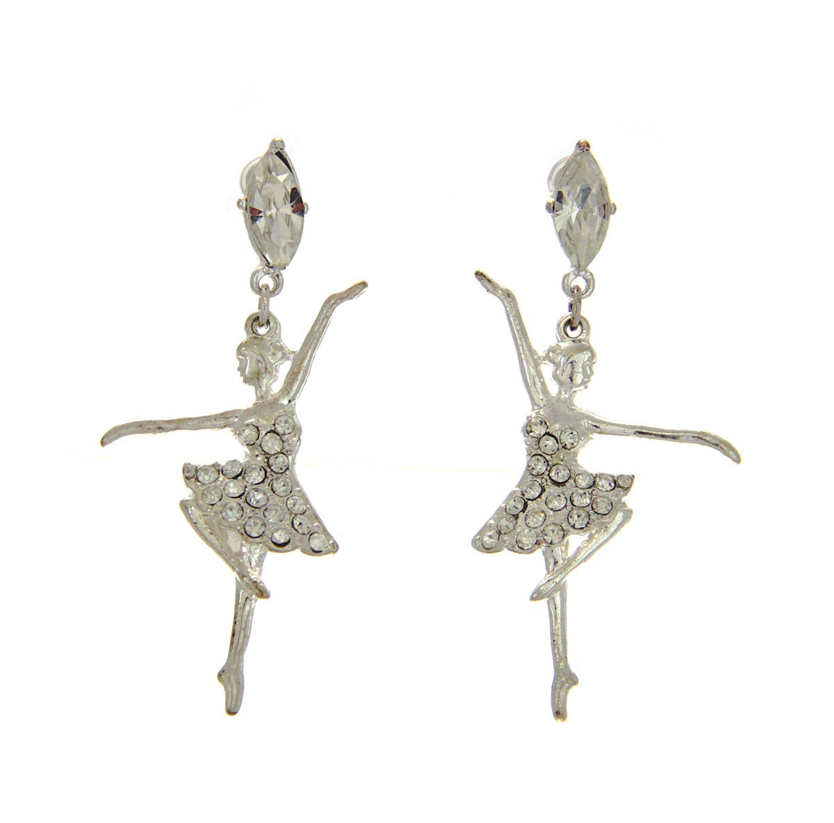 Ballerina Crystal Earrings