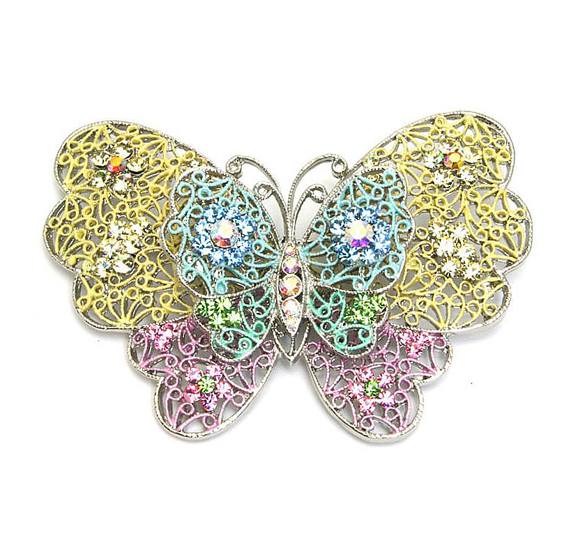 Diane's Accessories Butterfly Pin Pastel