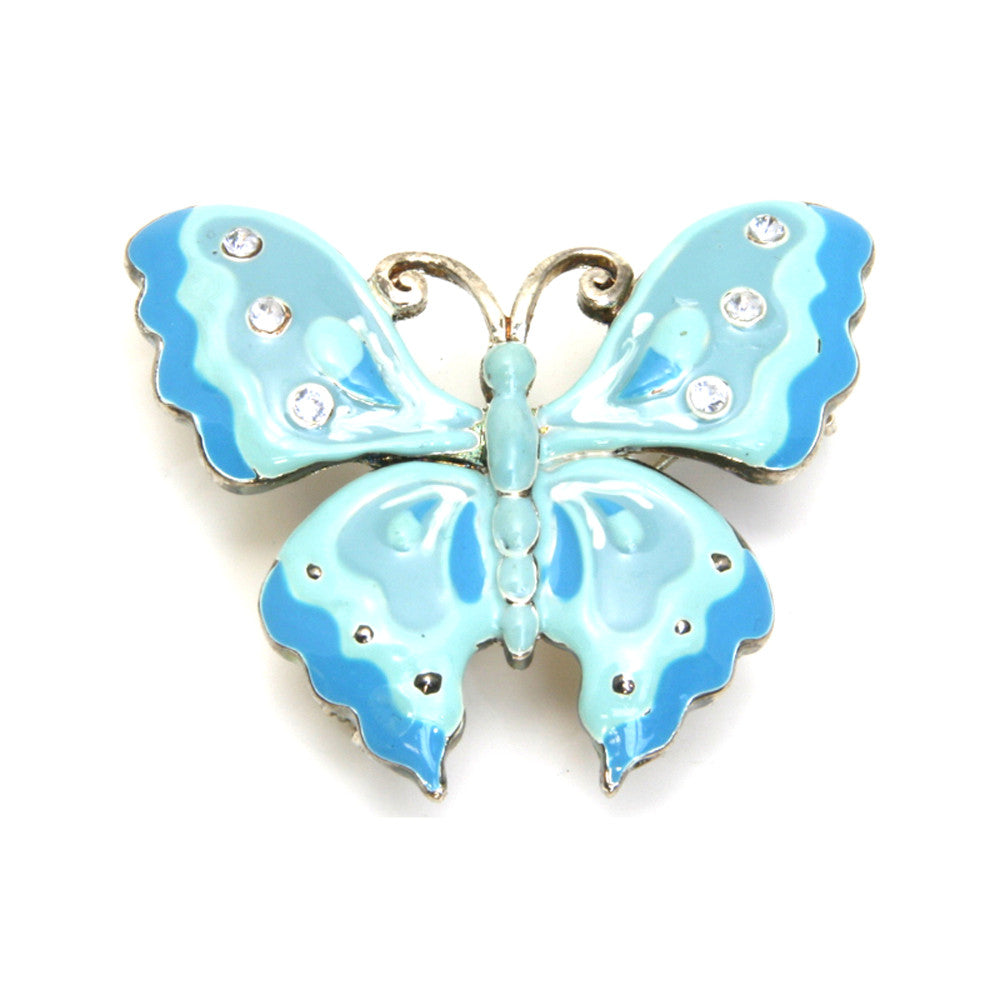 Butterfly Pin/Pendant Blue