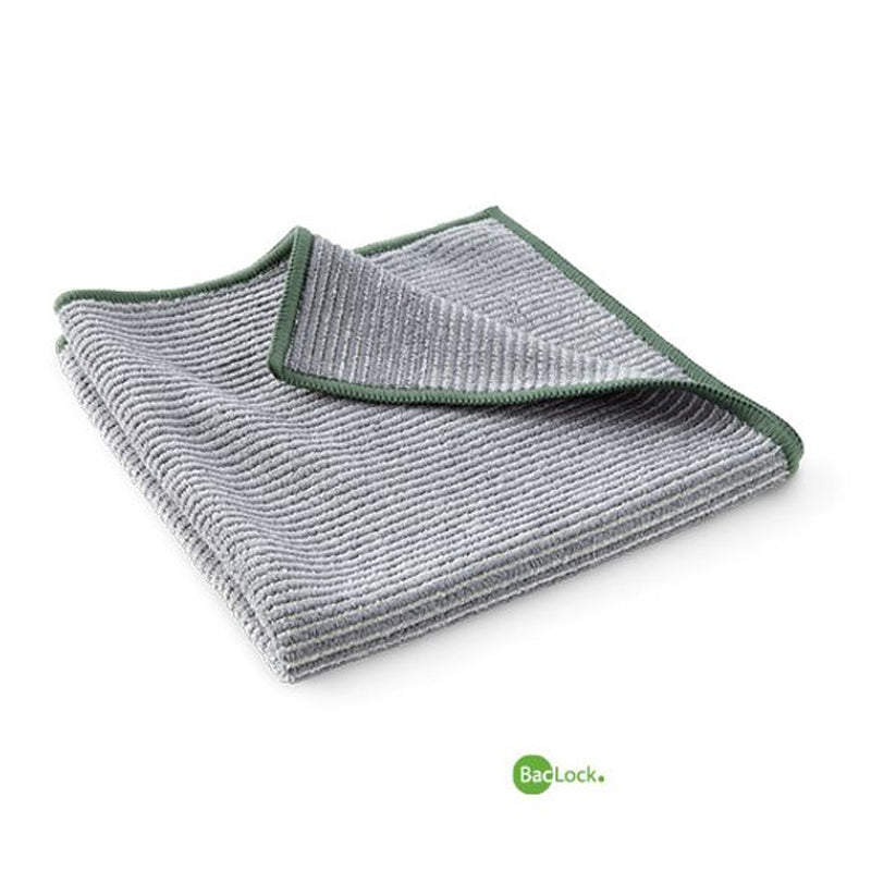 Norwex Bamboo Multipurpose Cloth, Graphite w/ green trim