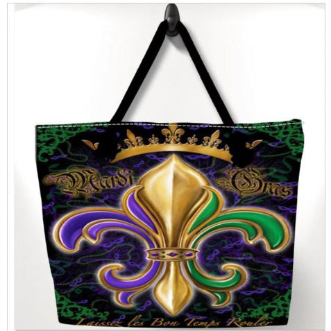 New Orleans Fleur De Lis Tote Bag