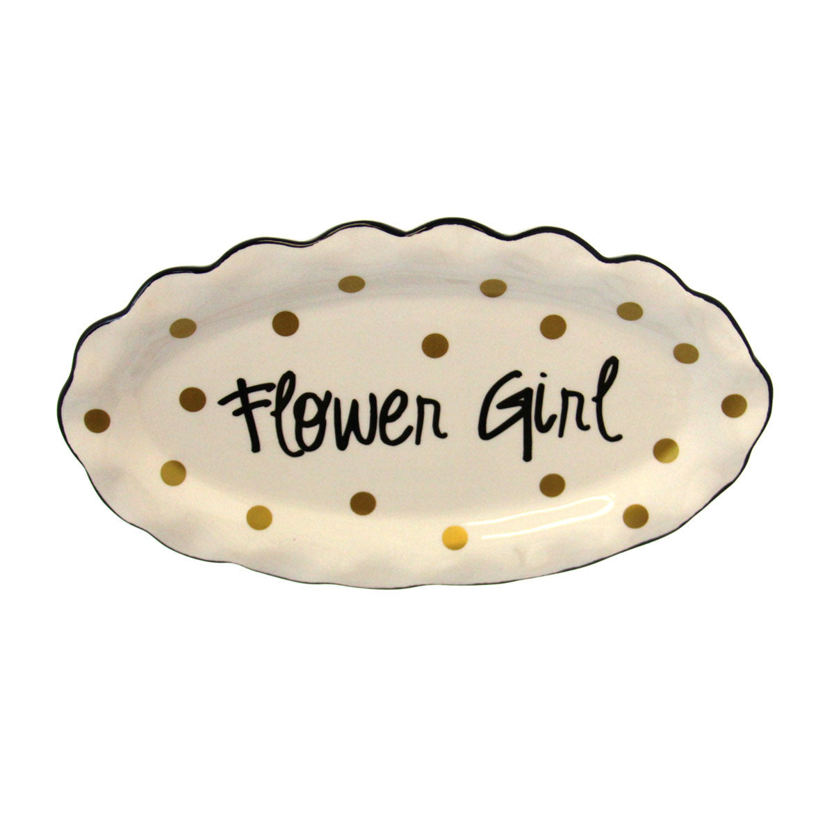 Trinket Dish - Flower Girl
