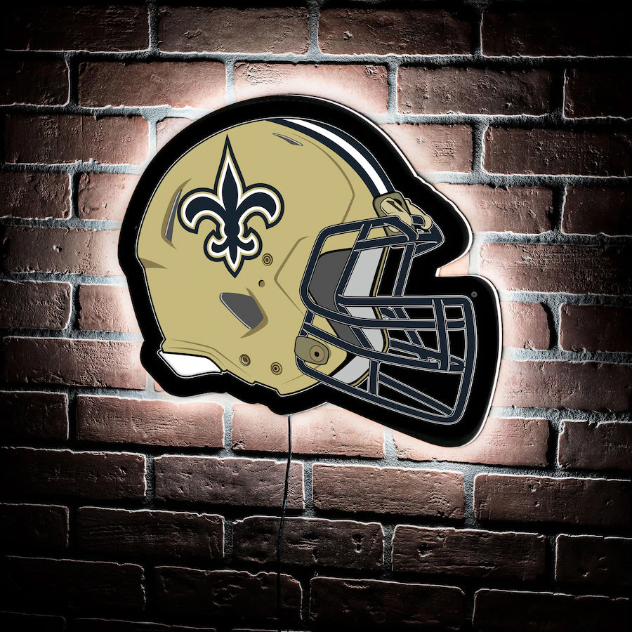 LED Wall Decor, Helmet, New Orleans Saints