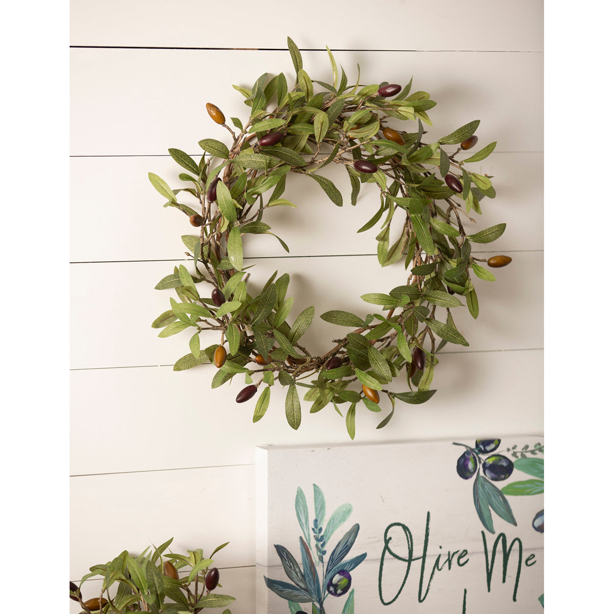 Olive Wreath, 20"