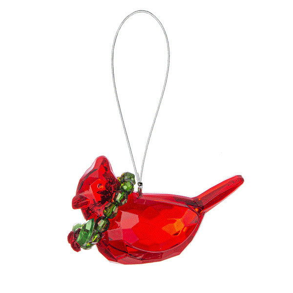 Merry Cardinal Ornament