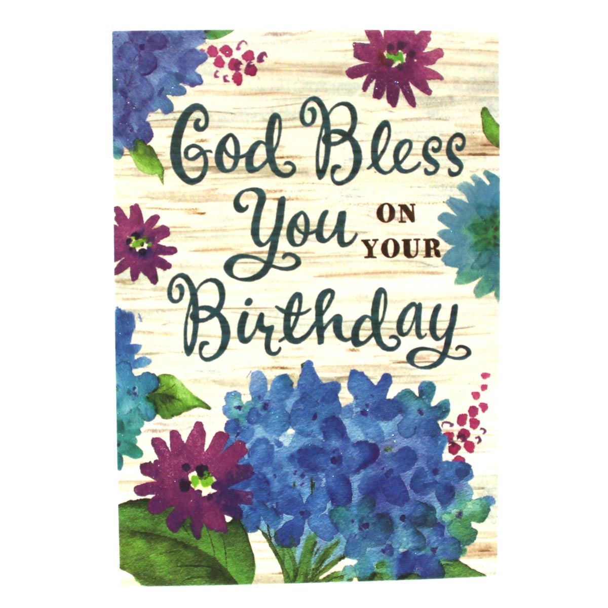 Birthday Card: God Bless You