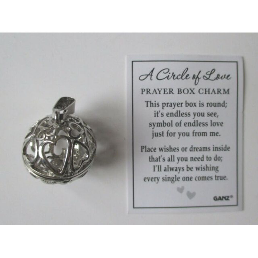 A Circle of Love Prayer Box Charm/Token