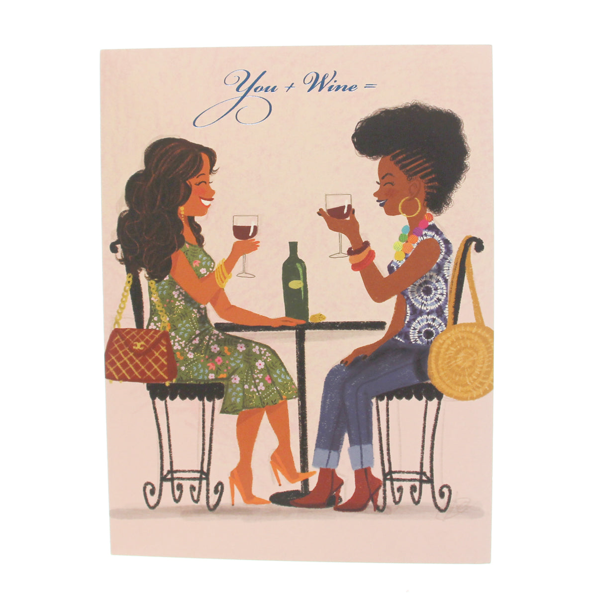 Friendship Card - You + Wine