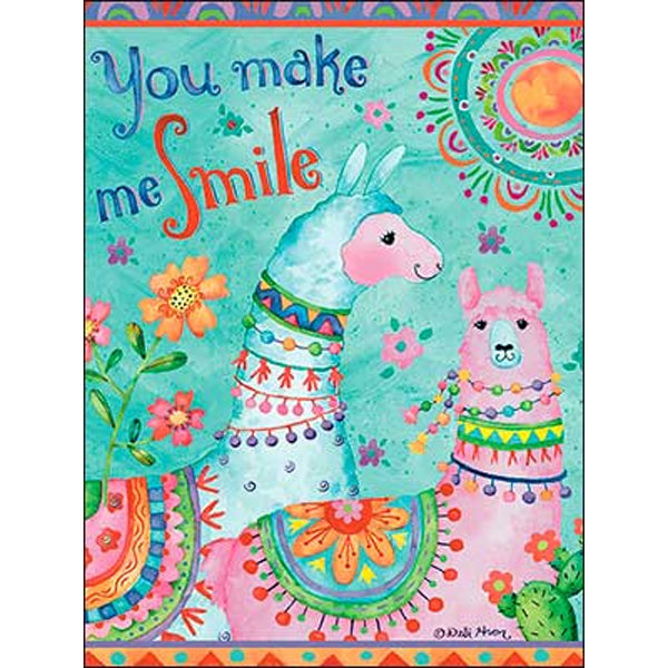 Friendship Card: You make me smile...
