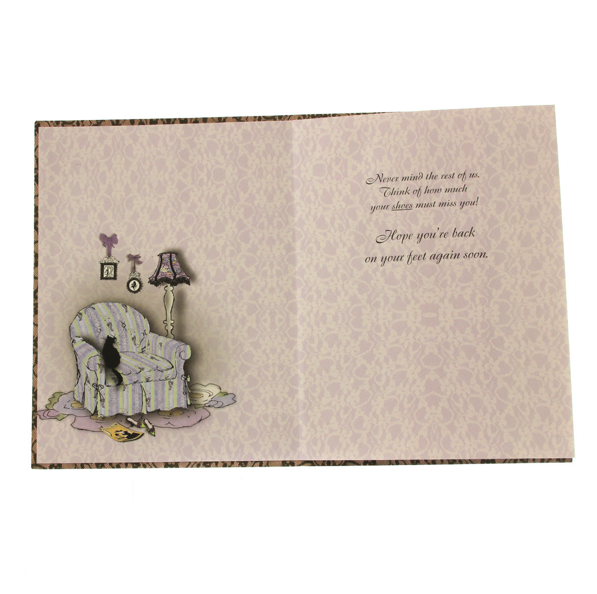 Get Well Card: Rest Up, Frou-Frou