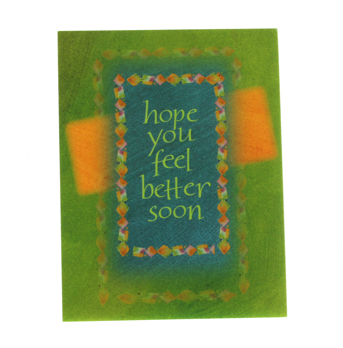 Notions Get Well Card: hope you feel better soon