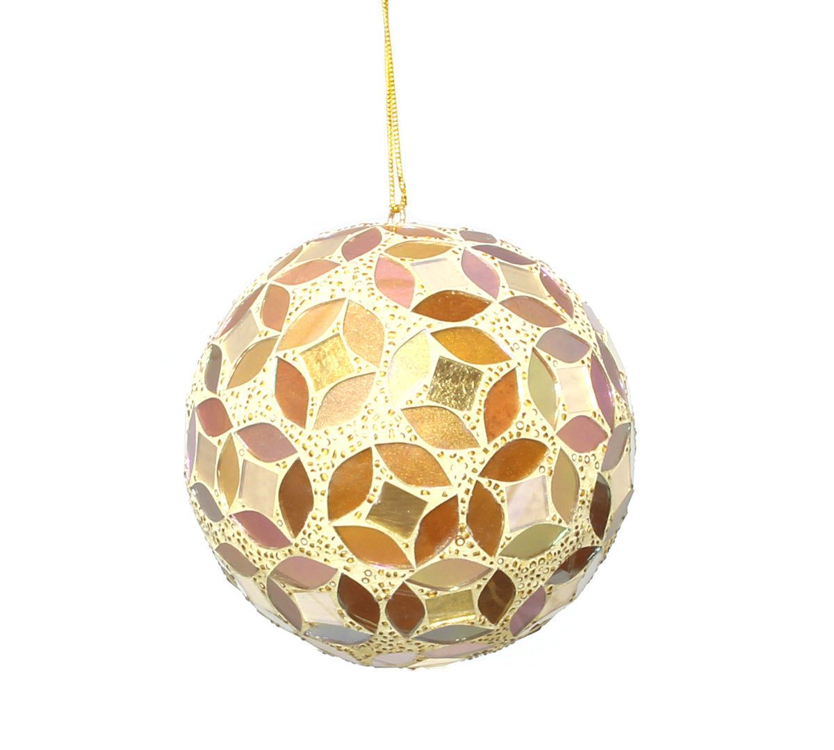 Gold Ball Ornament, 3 Designs