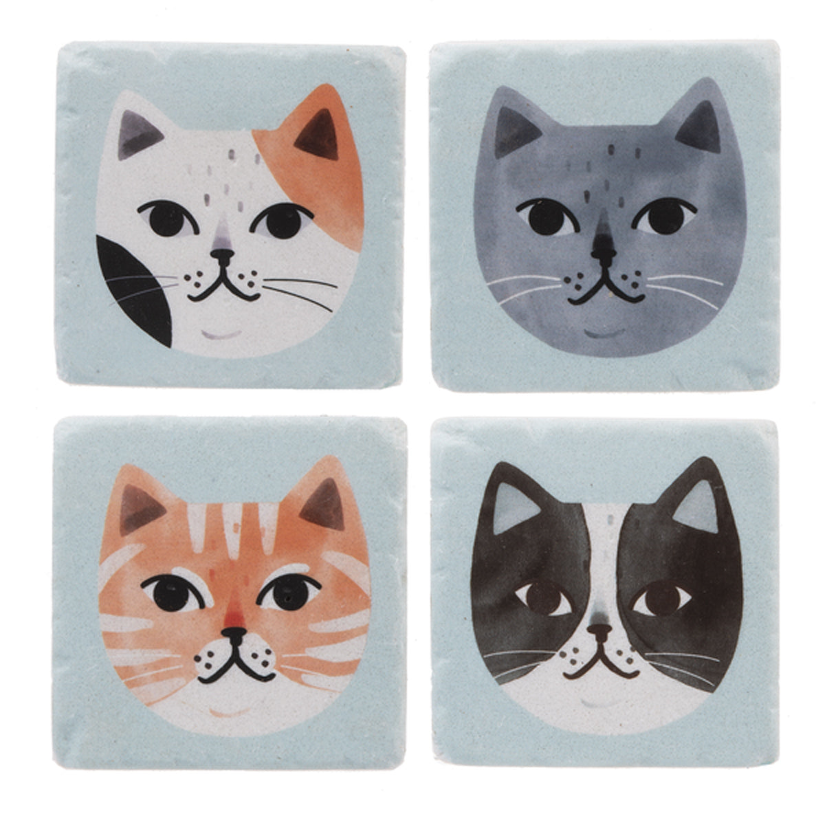 Cat Coasters  Jubilee Gift Shop