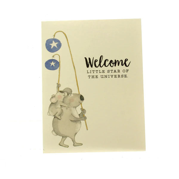 Notions Card Baby: Welcome Little Star of the Universe