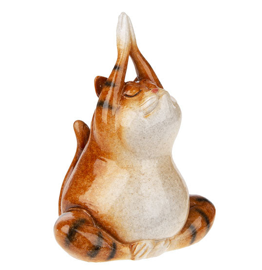 Yoga Cat Figurines