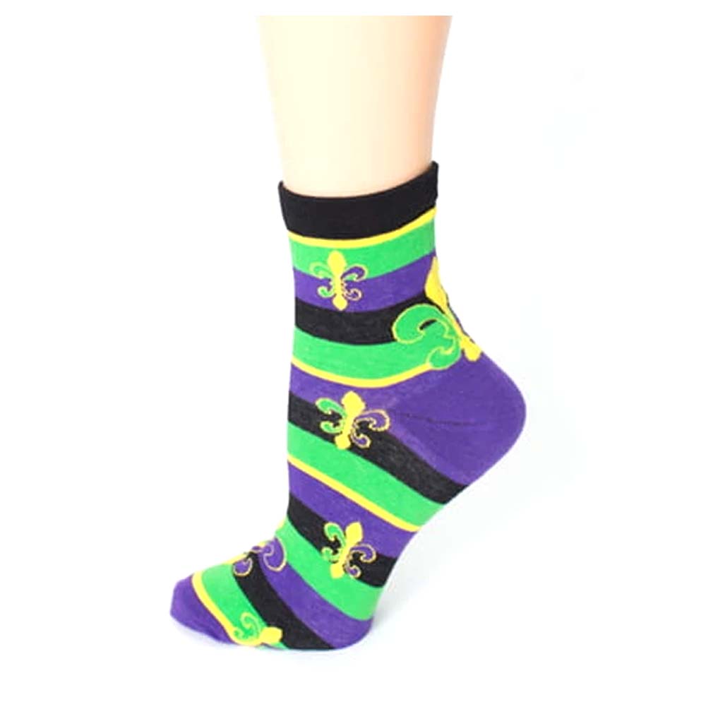 Fleur de Lis Women's Socks