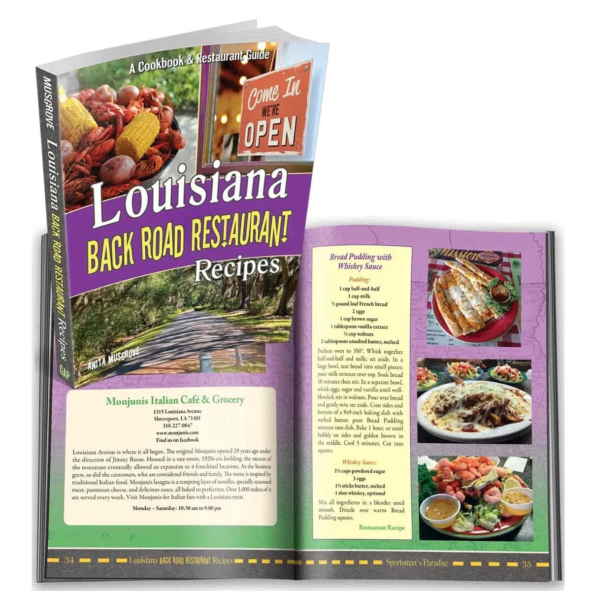 Louisiana Back Road Restaurant Recipes Jubilee Gift Shop