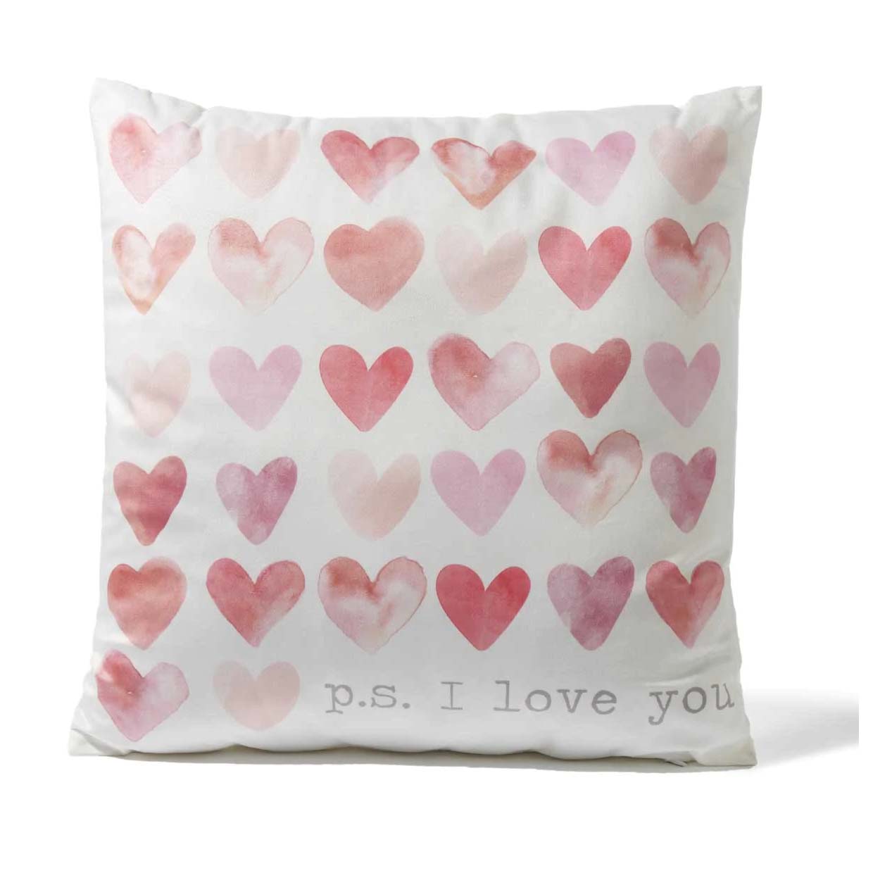 Heart Design Pillow Cover