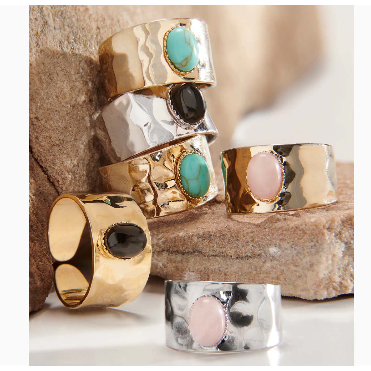 Charlie Paige Rings, Gold