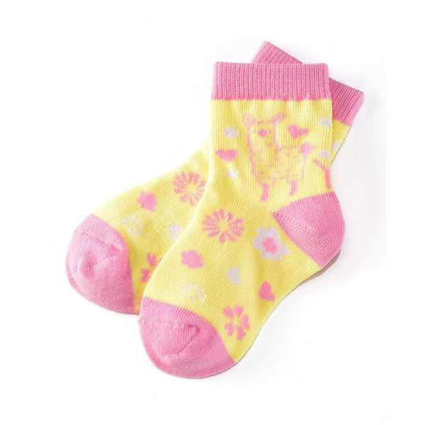 Yo Sox™  Kids Socks (Girls/ 1-2 Years), Llama