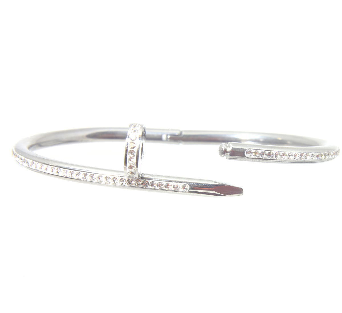 Fancy Nail Bracelet w/ Gems