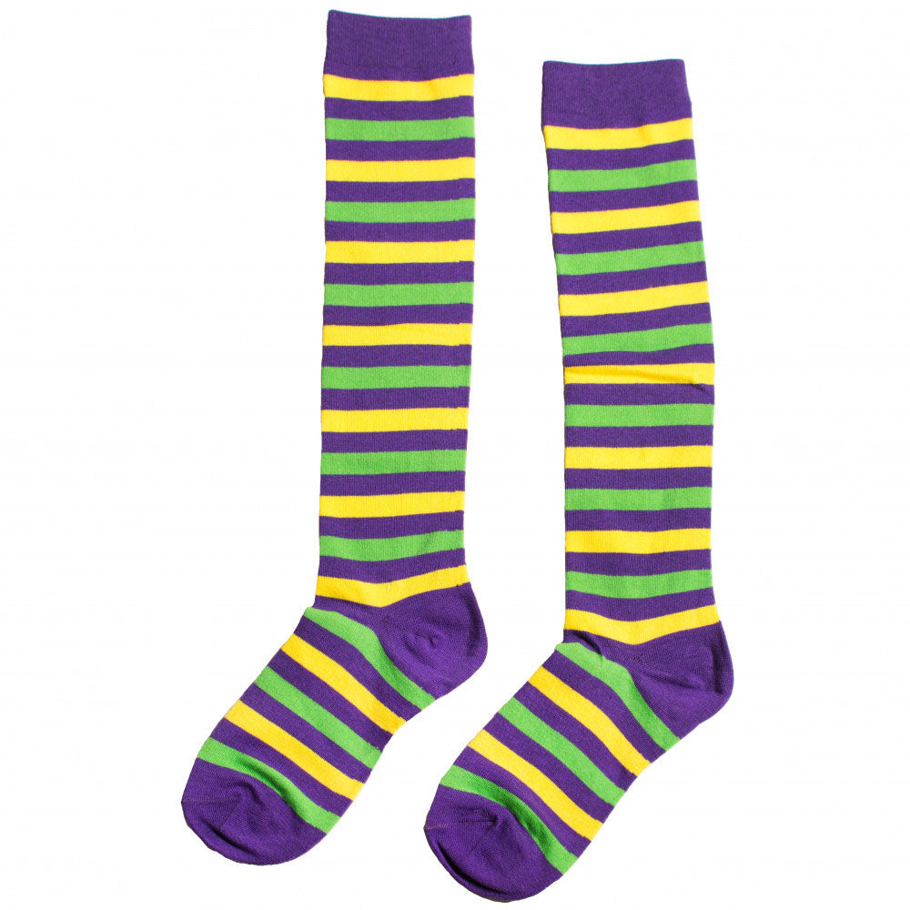 Stripe Cotton Knee Socks (PGG)